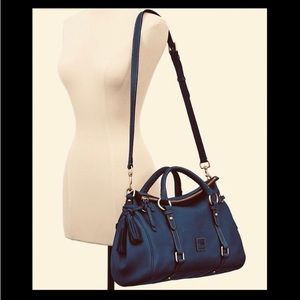 Dooney and Bourne florentine leather medium satchel